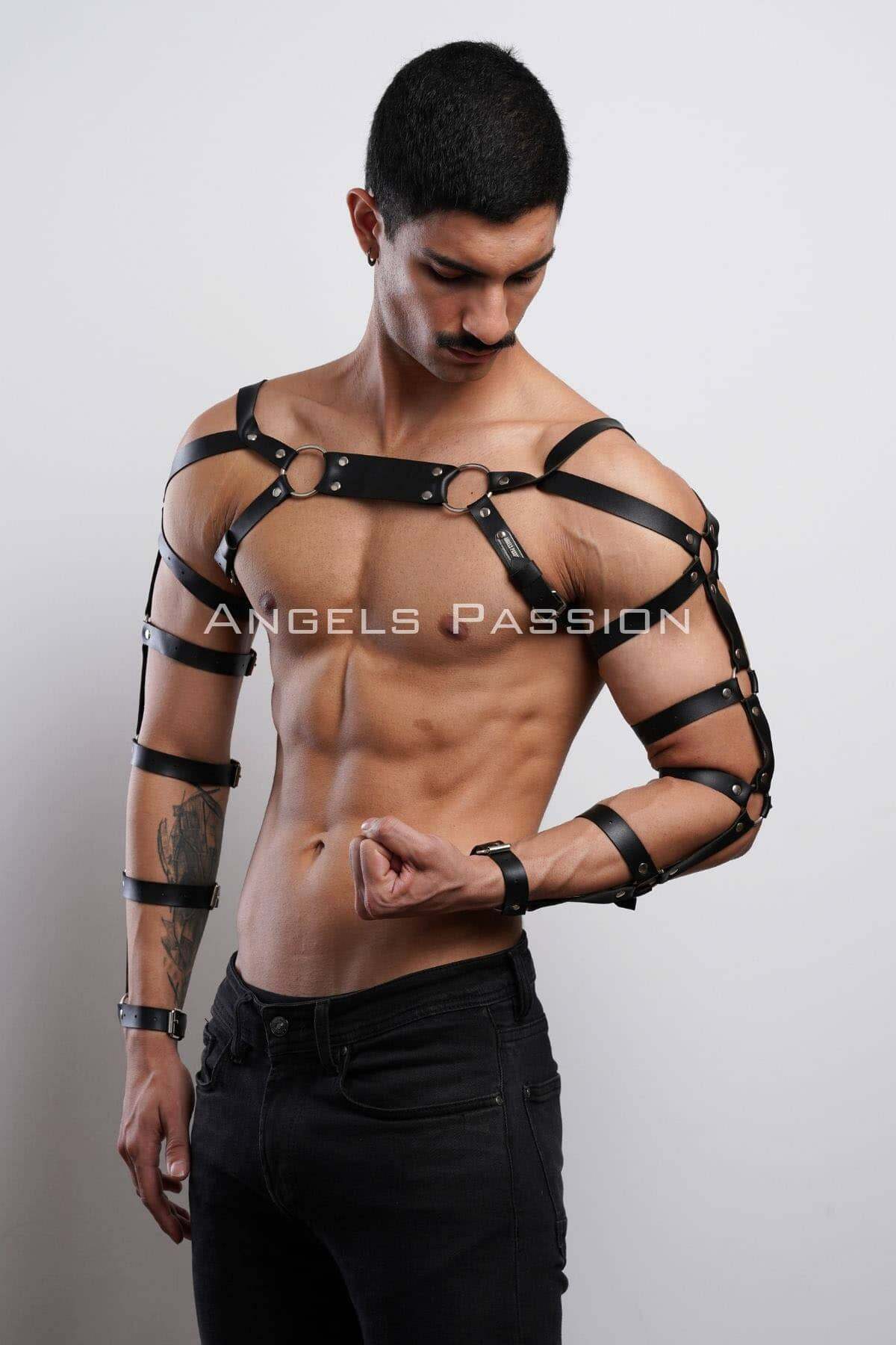 Sexy Full Body Cockstraps Harness - Chest Harness for BDSM & Fetish Play for Adult Fun