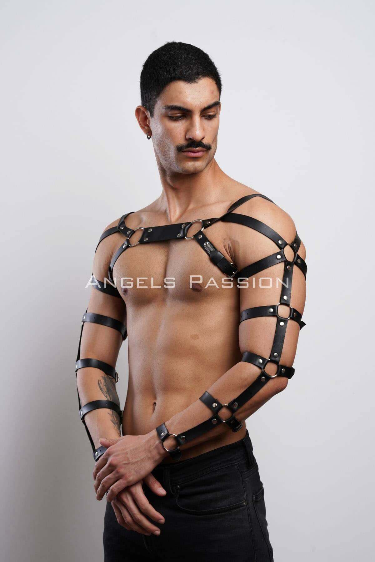 Sexy Full Body Cockstraps Harness - Chest Harness for BDSM & Fetish Play for Adult Fun